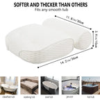 Bath Pillow for Bathtub Support Neck,Head and Back with Non-Slip Suction Cups air mesh