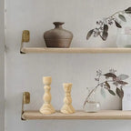 Wooden Candle Holder For Wedding Decorations Retro Wood Classic Candlestick andle Stand Party Living Room Home Decoration