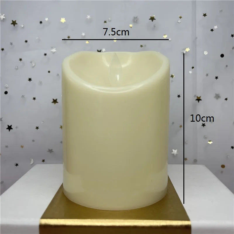 Flameless Flickering Led Candles Light Tealight Led Battery Power Candles Lamp Electronic Votive Led Lamp Halloween Home Decor