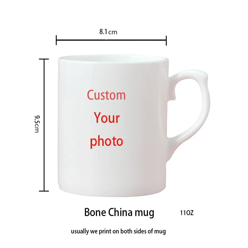Personalized Your Photo Mug, Custom NAME Logo TEXT Cup,Customize Coffee Mugs, Tea Cups, Mothers day, Wedding Surprised Gift