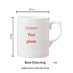 Personalized Your Photo Mug, Custom NAME Logo TEXT Cup,Customize Coffee Mugs, Tea Cups, Mothers day, Wedding Surprised Gift