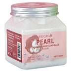 Body Fragrance Scrub 350ML Exfoliating Bodyscrub Bath Salt Rice Shower Gel Coffee