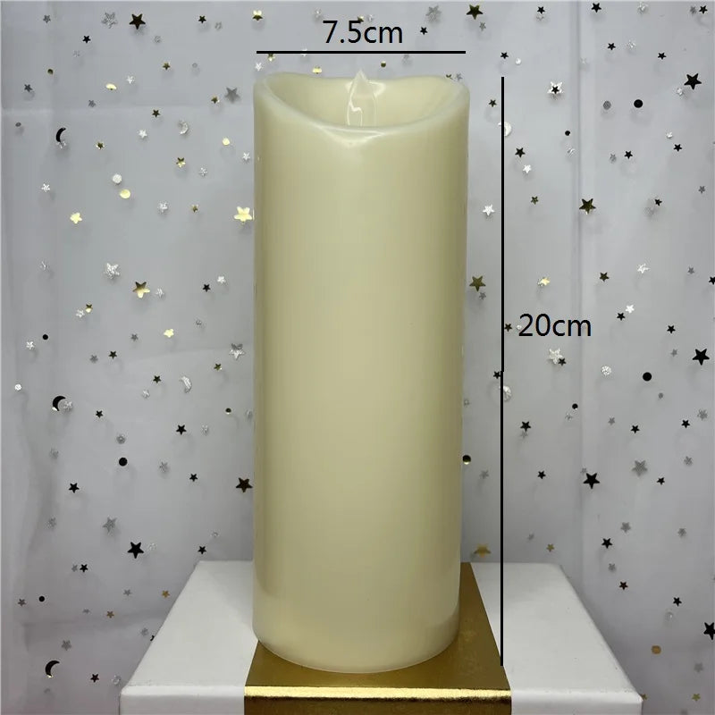 Flameless Flickering Led Candles Light Tealight Led Battery Power Candles Lamp Electronic Votive Led Lamp Halloween Home Decor