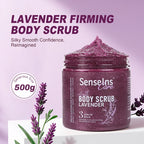500g Lavender Body Scrub Shea Butter Exfoliating Deep Cleansing Dead Skin Removal Whitening Moisturizing Smooth Skin Body Care