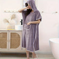 Upgraded Wearable Towel - Ultra Soft Microfiber Bathrobe for Women, Plus Size.