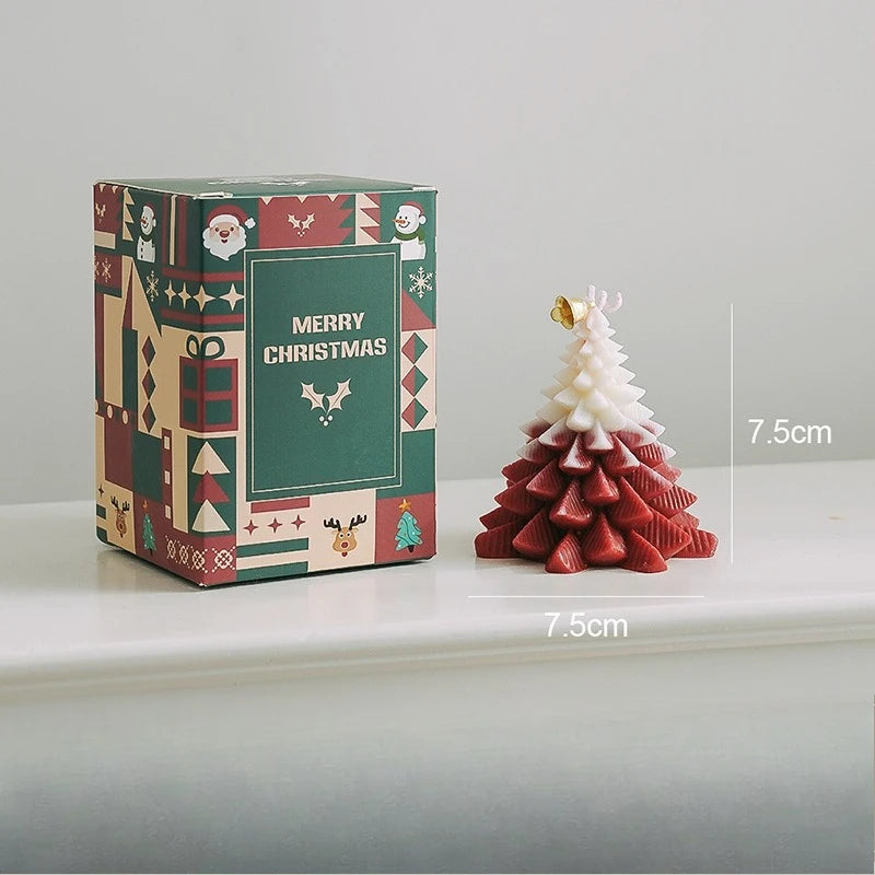 Santa scented candles candles home decoration