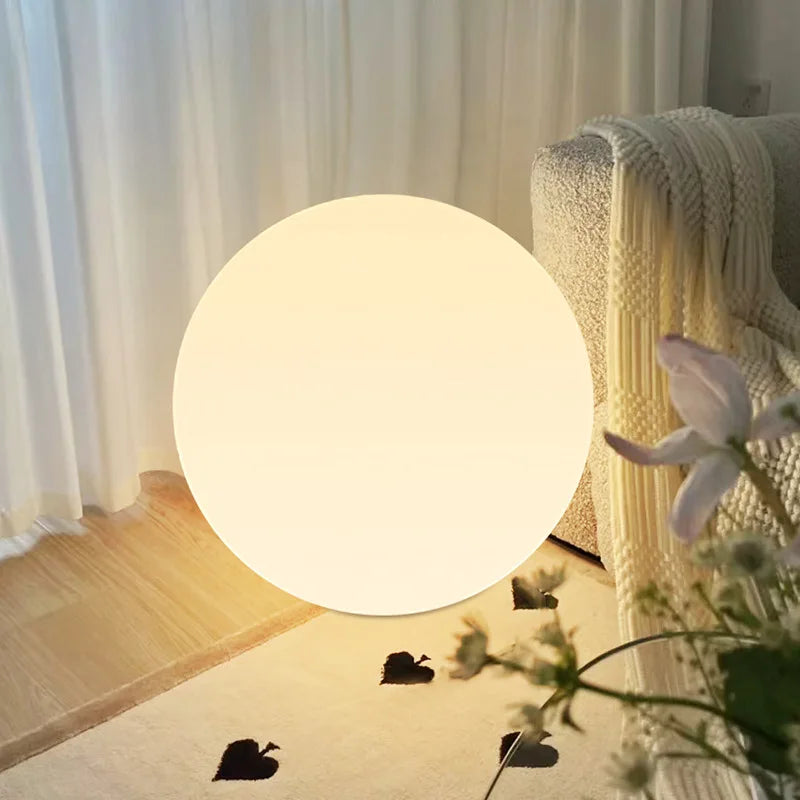 LED Ball Lamp Luminous Globe Light Tricolor or RGB Dimmable USB Rechargebale/AC Powered for Home Decor Bedroom Foyer Living Room