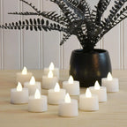 6/12pcs Flameless LED Candle Creative wishing Led Tea Light Warm White Flameless Candle Halloween Christmas Decor Candle Light