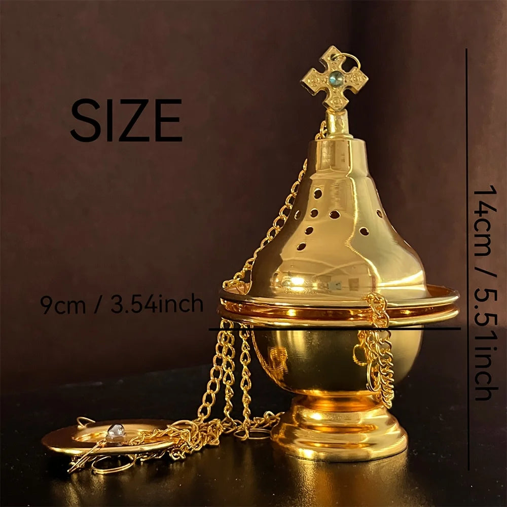 Multi-functional hanging incense burner; Aroma burner; Meditation smoke burner; Decorative