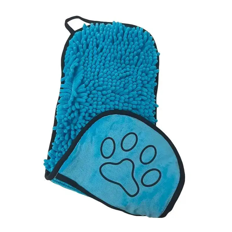 Super Absorbent Quick-Drying Pet Bath Towel Soft Cat Dog Towels Bath Robe for Dry Pet Cleaning Washcloth Accessories