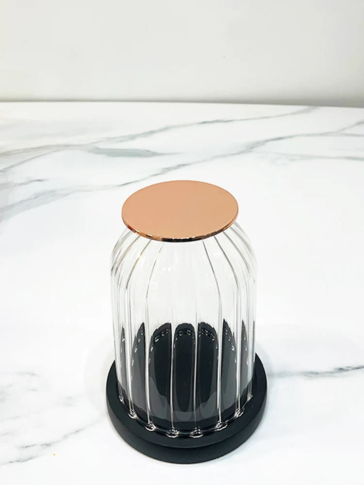 Bedroom Glass Cover Candle Holders Designer Banquet Kitchen Restaurant Candle Holders Advanced Home Decor Home Decoration Lszt