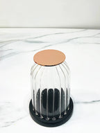 Bedroom Glass Cover Candle Holders Designer Banquet Kitchen Restaurant Candle Holders Advanced Home Decor Home Decoration Lszt