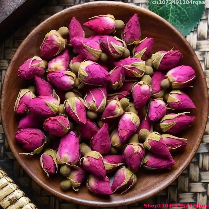 100% Natural Rose Dried Flowers Mini Rose Buds For Decorative Mix Flower Material Incense Sachet Perfume Wedding Candle Making 