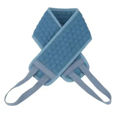 Exfoliating Loofah Back Strap, Bath Towel, Shower Massage Spa Scrubber Sponge for Body Skin Health Cleaning, New Natural Soft