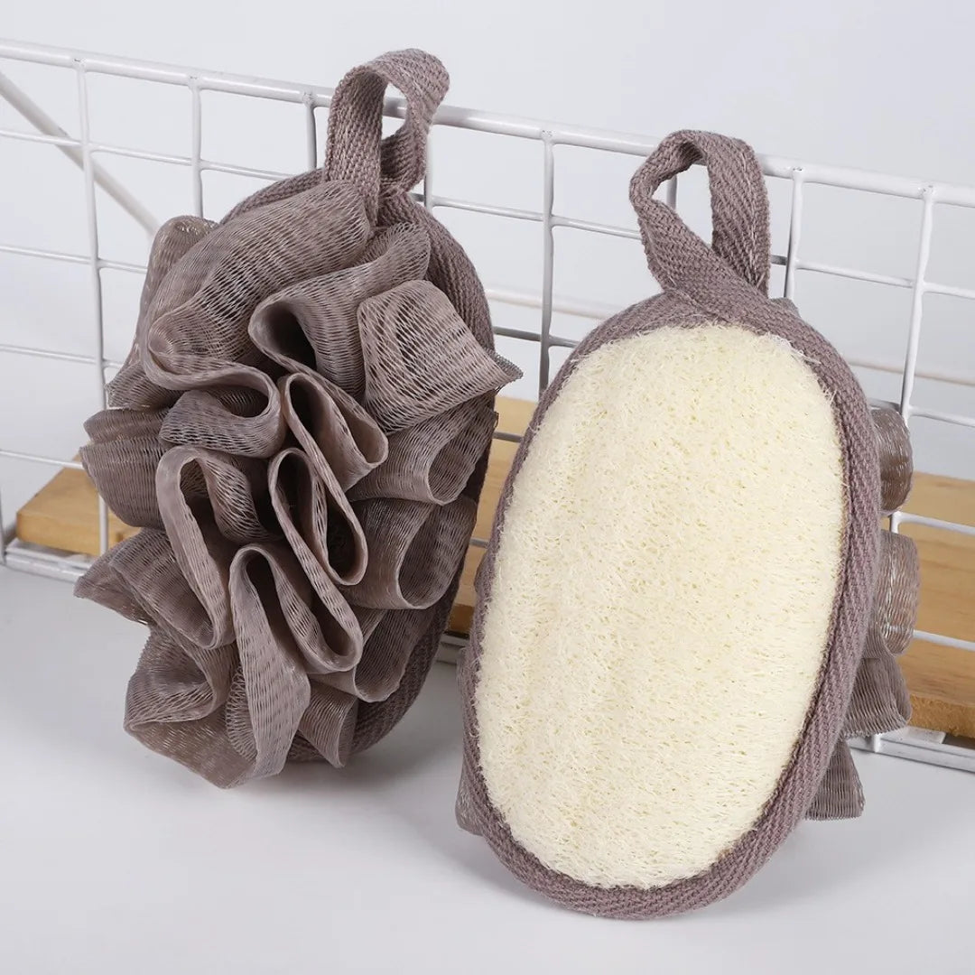Bath Scrubber for Body Loofah Ball Shower Body Wash Ball Massage Bath Flower Towel for BodyBast Body Scrub For Shower Bath Tppls