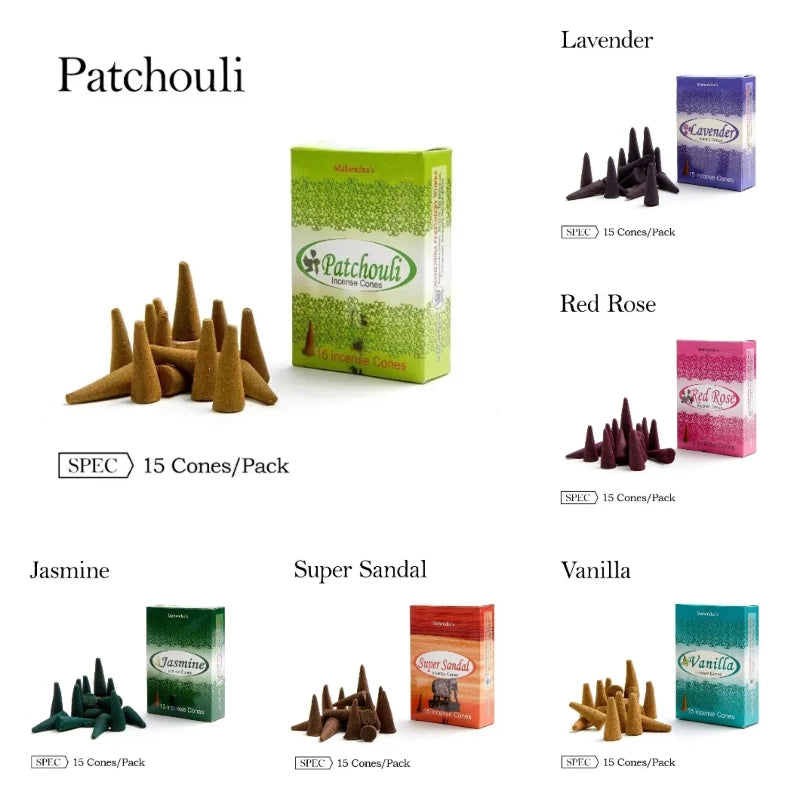 30 /15pcs of natural incense sticks are made using traditional methods, carefully selected natural wood powder and a small amoun