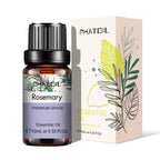 PHATOIL Natural Plant Essential Oil 10ml Eucalyptus Lavender Bergamot Vanilla Peppermint 1PCS Aroma Essential Oils For Diffuser