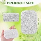 【N】Soap Saver Draining Lift Pad Self Draining Soap Bar Holder Nonslip Soap Dish Tray Shower And Bath Cleaning Sponge Holder