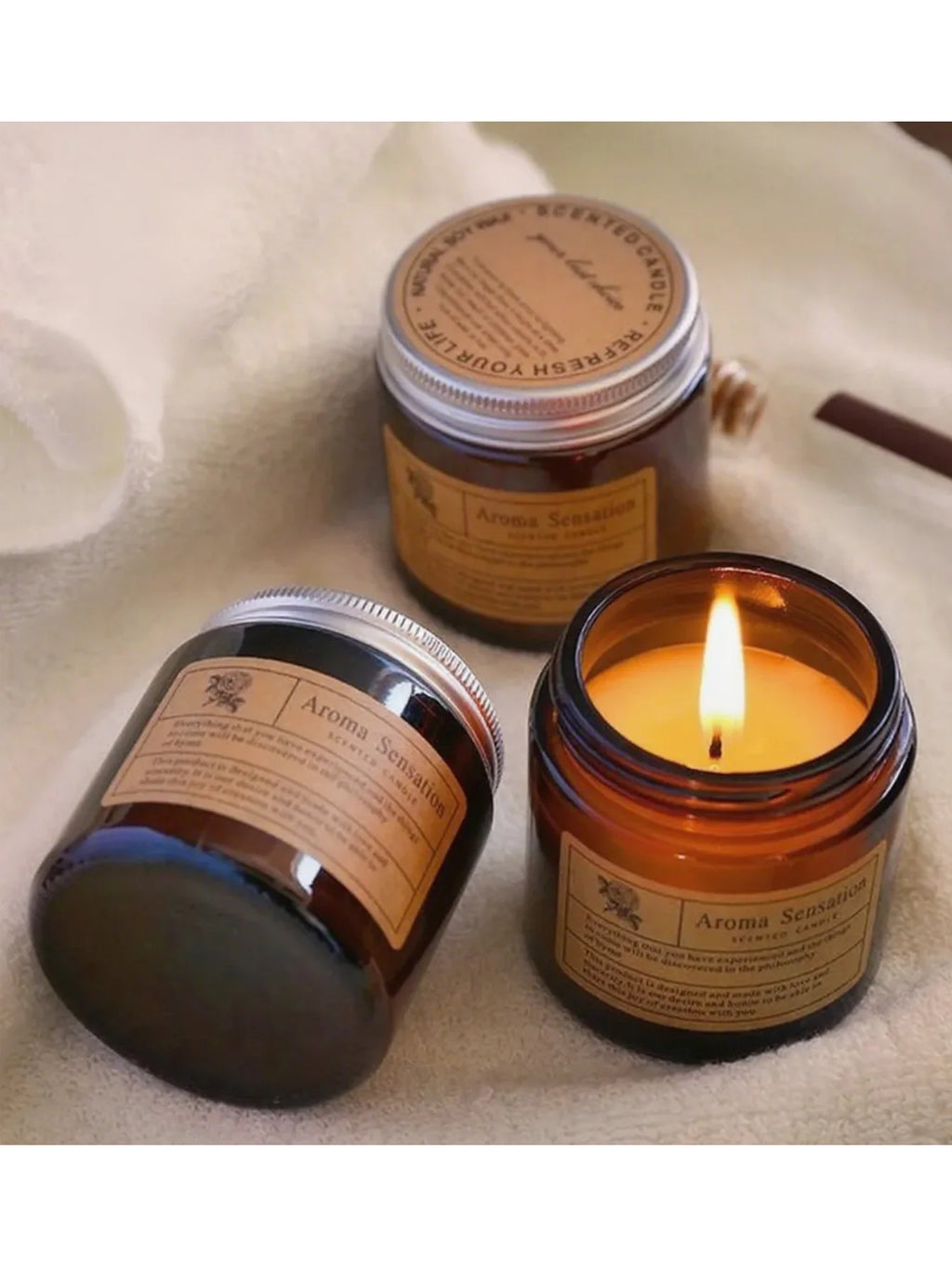 Canned candles are perfect gifts for couples and students' birthday parties, suitable for families to relieve stress and meditat