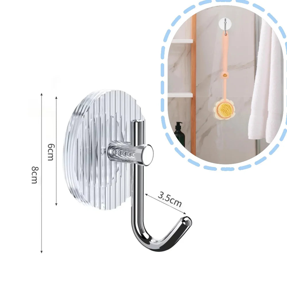 Bath Brush Back Body Bath Shower Sponge Scrubber Brushes With Handle Exfoliating Scrub Skin Massager Exfoliation Bathroom Brush