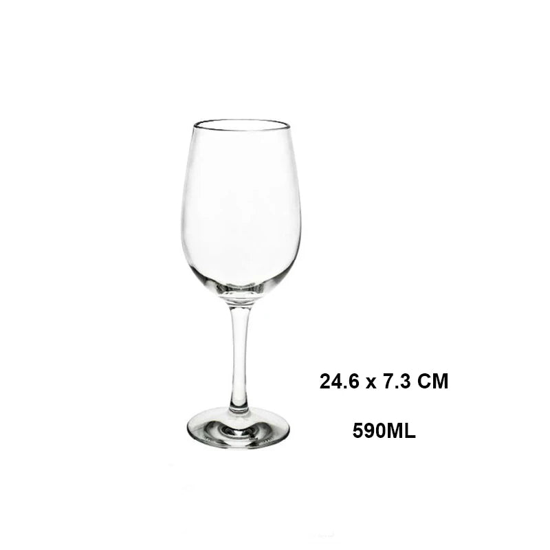 Wine Outside Unbreakable Wine Glasses Dishwasher-Proof,Elegant Plastic Stemless Wine Glass | Reusable | Ideal for Homes & Bars