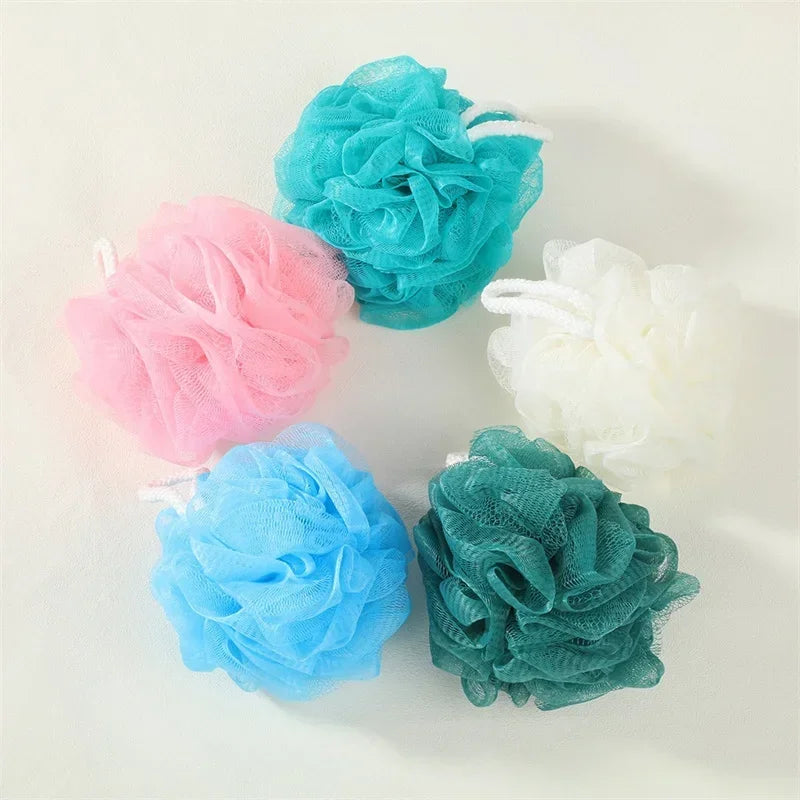 New Bath Balls Flower Bath Balls Home Bathroom Products Rubbing Bath Back Rubbing Artifacts Flower Bath Balls for Shower Room