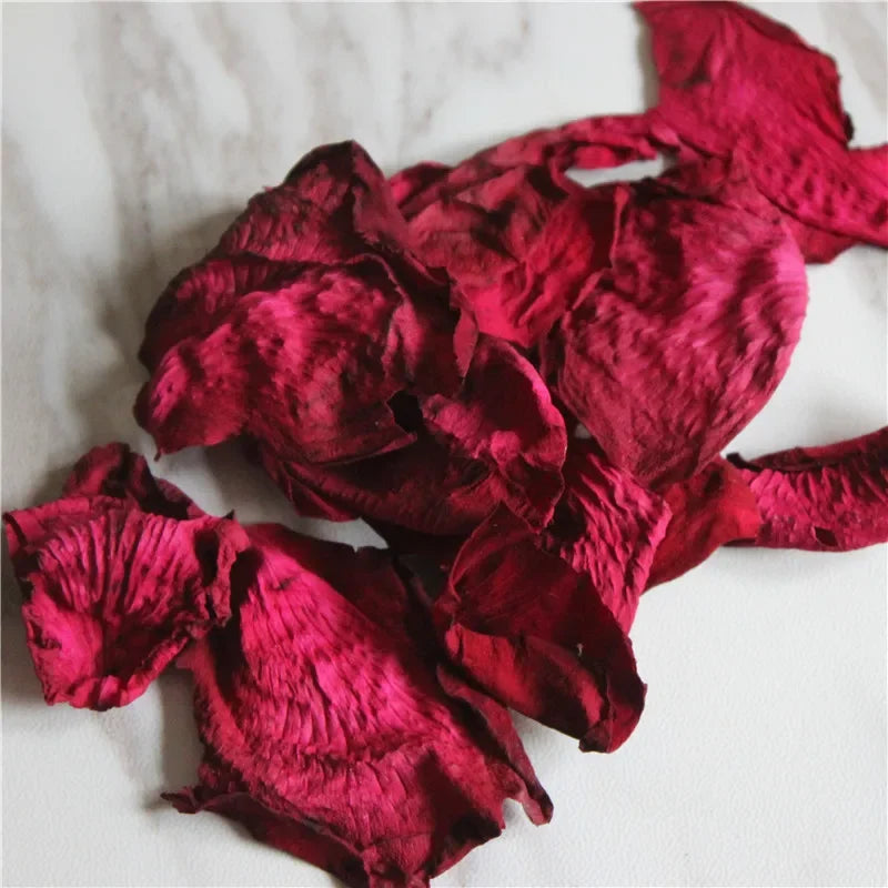 20/50/100g Dried Rose Petals Wedding Wedding Birthday Party Party Decoration Romantic Valentine's Day Decoration Home Decoration