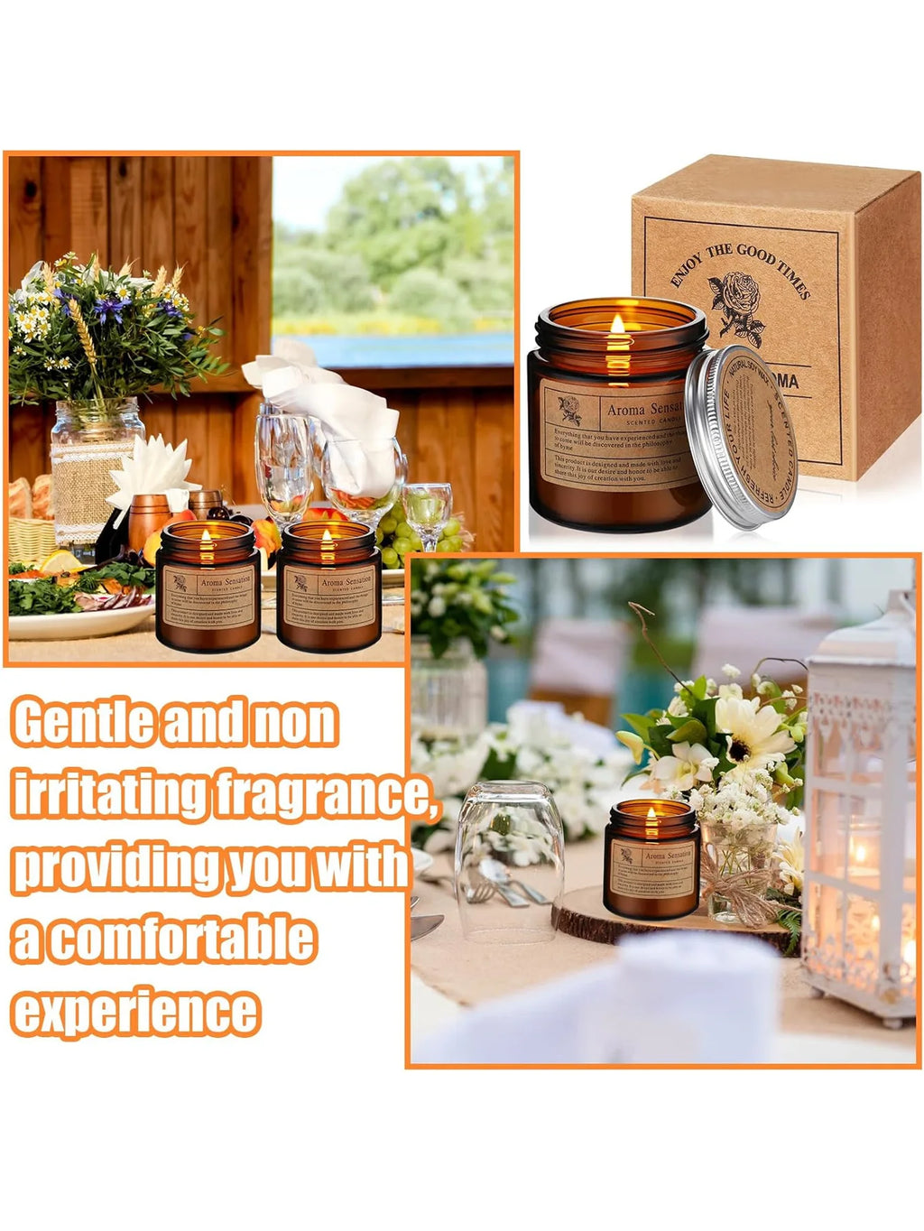 Canned candles are perfect gifts for couples and students' birthday parties, suitable for families to relieve stress and meditat