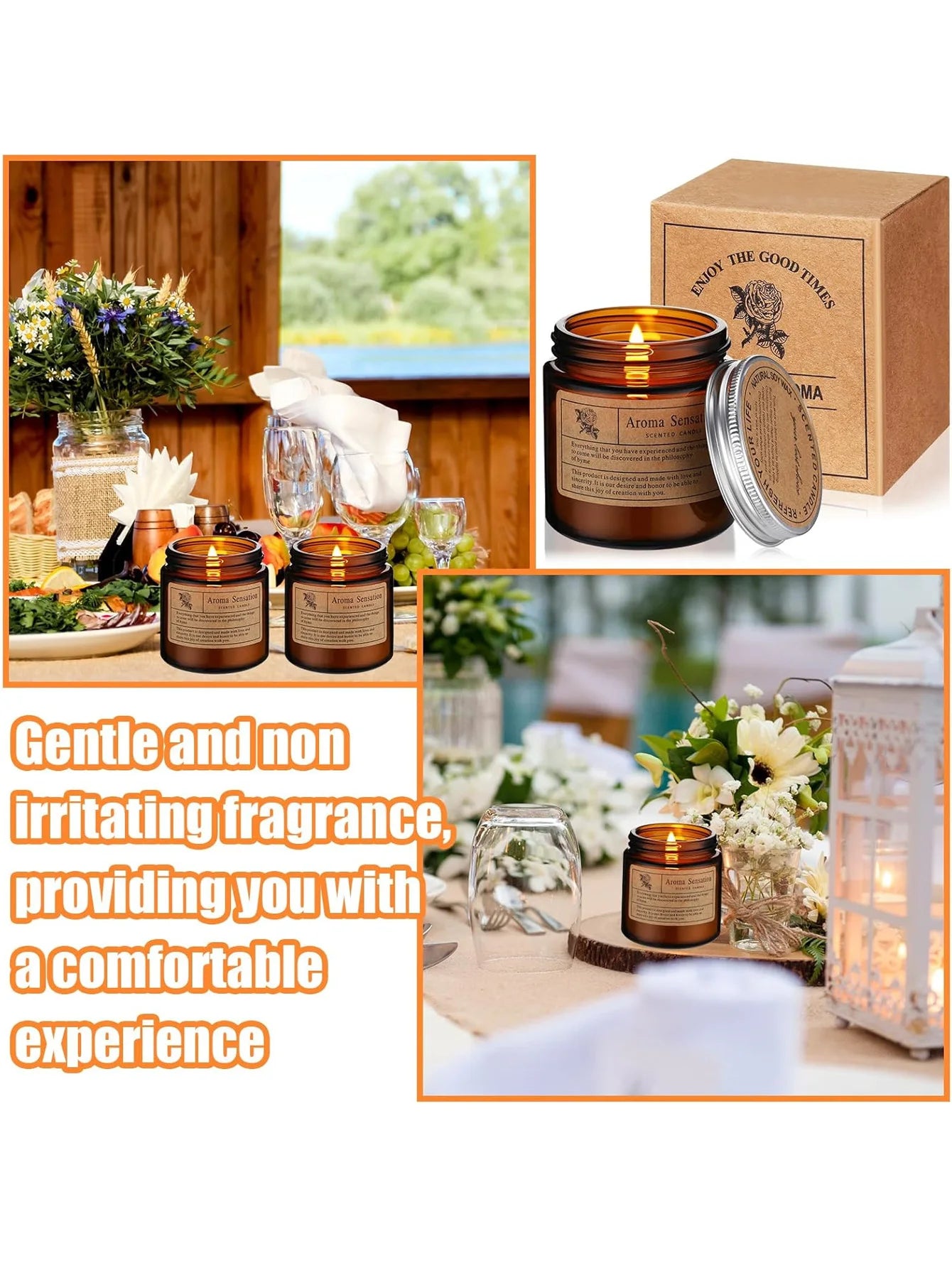 Canned candles are perfect gifts for couples and students' birthday parties, suitable for families to relieve stress and meditat