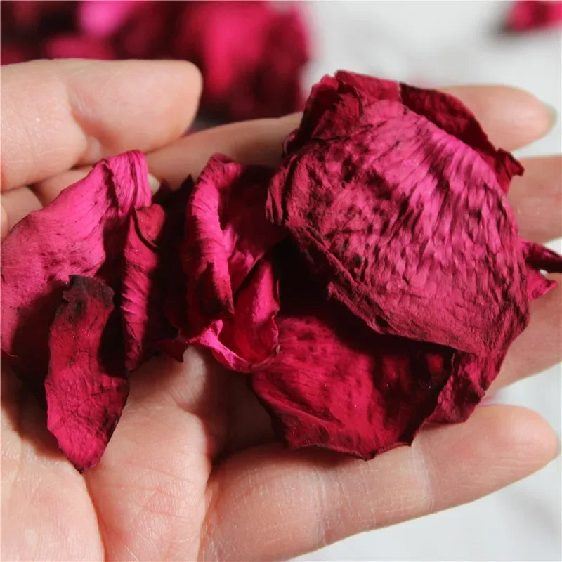 20/50/100g Dried Rose Petals Wedding Wedding Birthday Party Party Decoration Romantic Valentine's Day Decoration Home Decoration