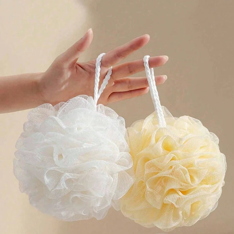 1pcs luxury bath loofahs, super soft and durable, can be used for bathing, bubble bath, exfoliation and massage,random colors