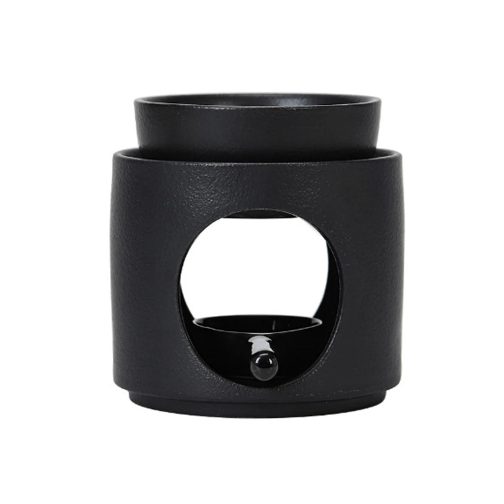 Ceramic Essential Oil Burner Incense Burner Tea Light Holder Versatile for Hotel Restaurant Tabletop Decor Yoga Spa Gift