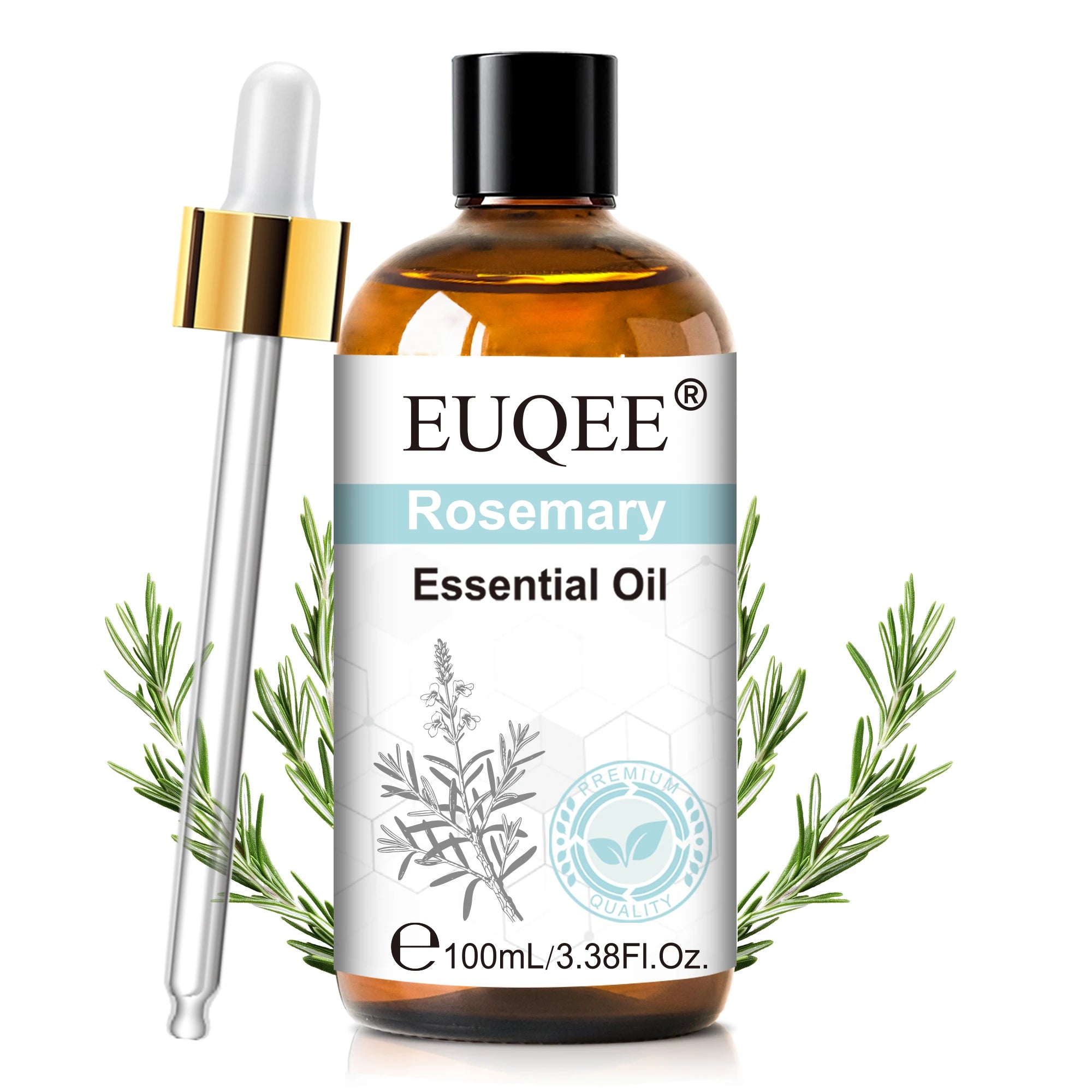 EUQEE 3.38FI.Oz. Aromatherapy Essential Oil For Reed Diffuser Humidifier-100ml Vanilla Lavender Cinnamon Lemon Essential Oils