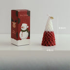 Santa scented candles candles home decoration