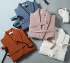 Women Bathrobe Terry Bath White For Hotel Robe Sauna And Swimming Pool Soft Cotton Terry Robe Large Size Long Bath Robe For Men