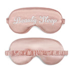 Embroidered Silk Sleep Mask Silk Eye Mask Soft Blackout Blindfold With Adjustable Strap Sleeping Eye Cover Mask For Travel