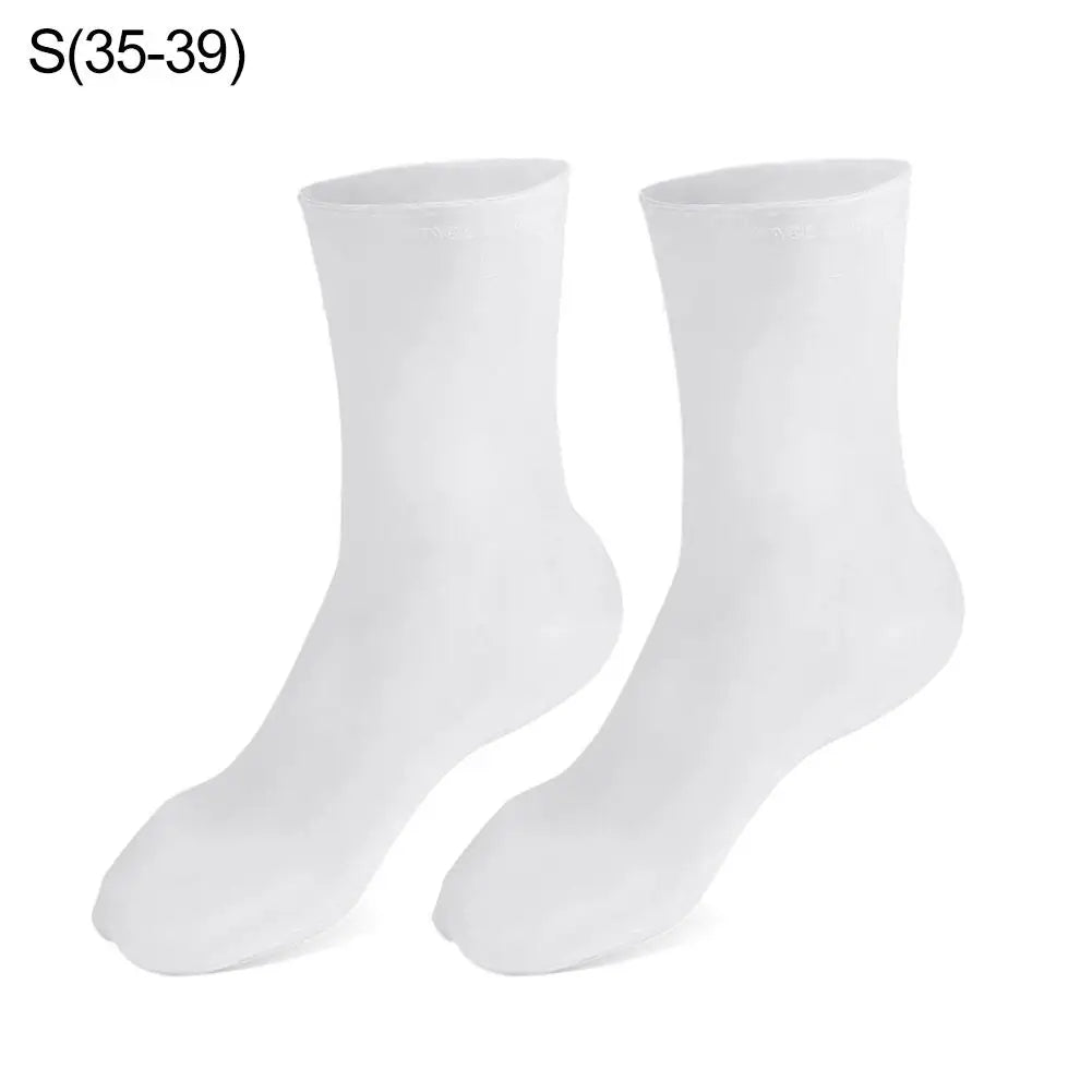 1 Pair Of Silicone Moisturizing Socks For Dry, Cracked Heels And Rough Skin, Softens Rough Foot Skin, Foot Care Tools
