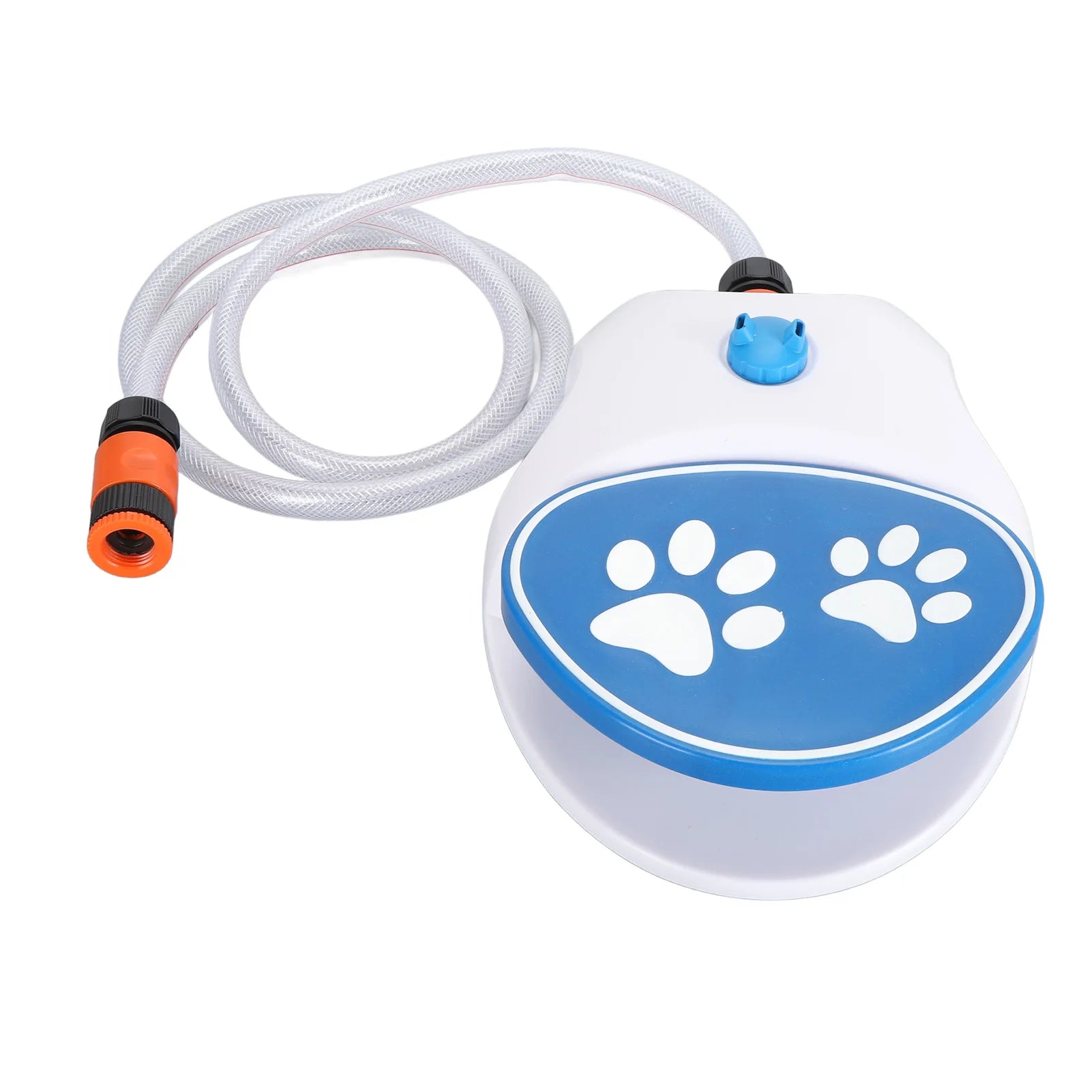 Outdoor Dog Water Dispenser Paw Activated Simple Use Easy Connection Step On Dog Water Fountain with Hose for Lawn for Pets