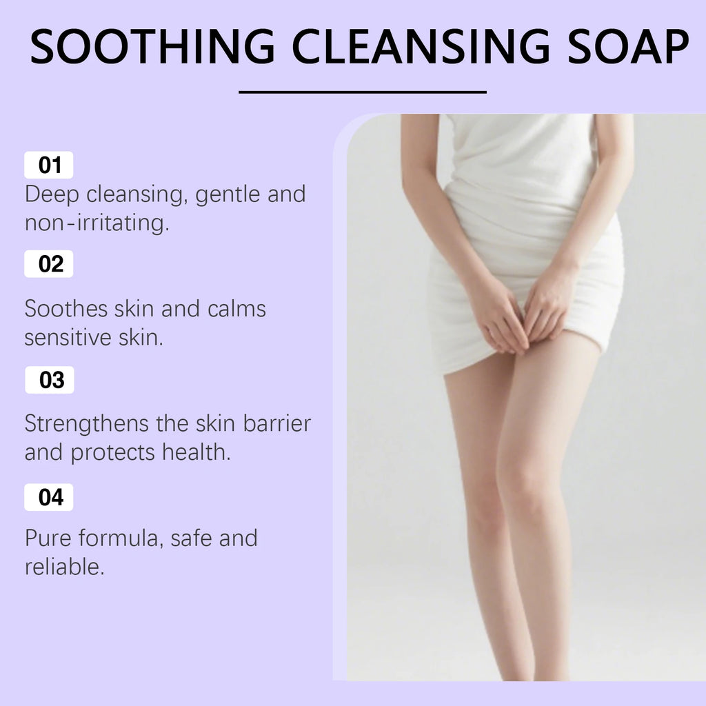 Herbal Skin Cleansing Soap Strengthening Skin Barrier – Gently Cleanses the Whole Body Leaves Skin Soft and Fragrant Soap