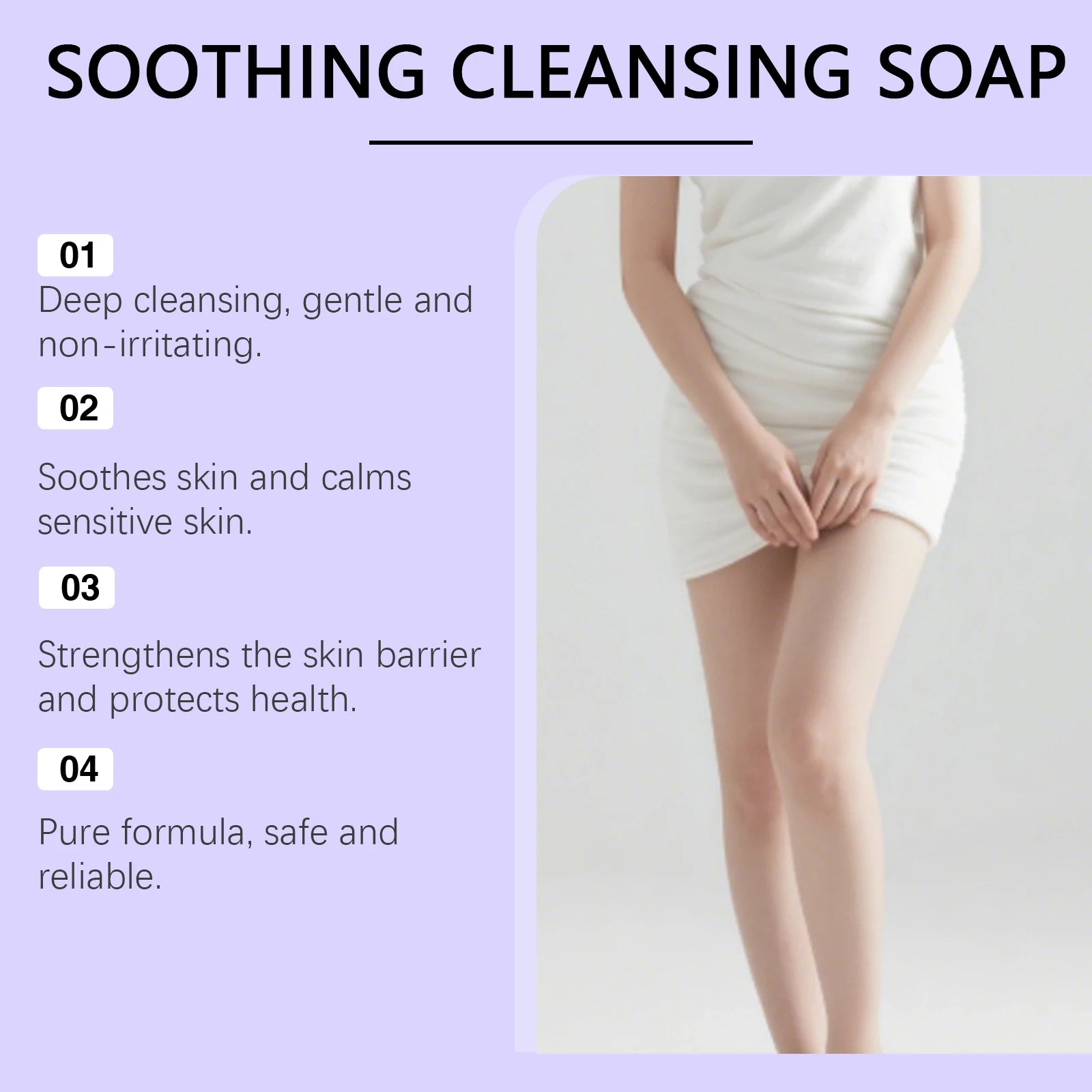 Herbal Skin Cleansing Soap Strengthening Skin Barrier – Gently Cleanses the Whole Body Leaves Skin Soft and Fragrant Soap