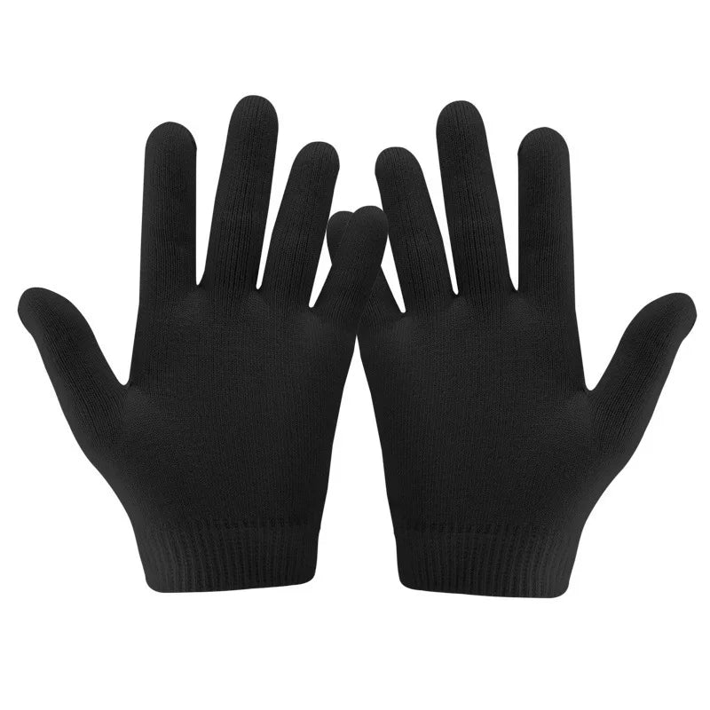 1 set Reusable SPA Gel Socks & gloves Moisturizing whitening exfoliating velvet smooth beauty hand foot care silicone socks