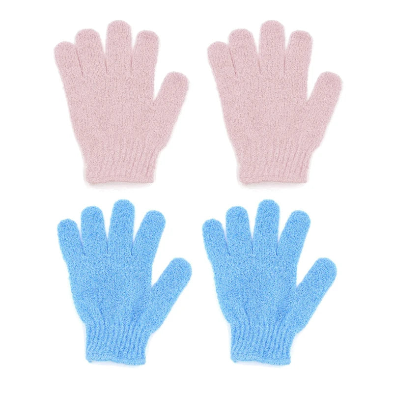 Exfoliating Shower Gloves Body Scrub Exfoliating Gloves Foam Gentle Massage Clean Dead Skin Smooth Skin Available for Men Women