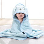 Cartoon Baby Bath Towel Infant Soft Bathrobe Hooded Swaddle Towel Blanket Kids Warm Sleeping Swaddle Wrap for Newborn Boys Girls