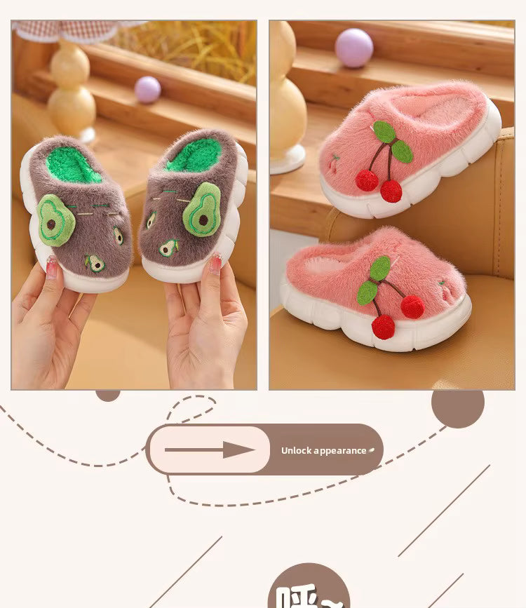 Cute Winter Slippers for Kids – Unisex
