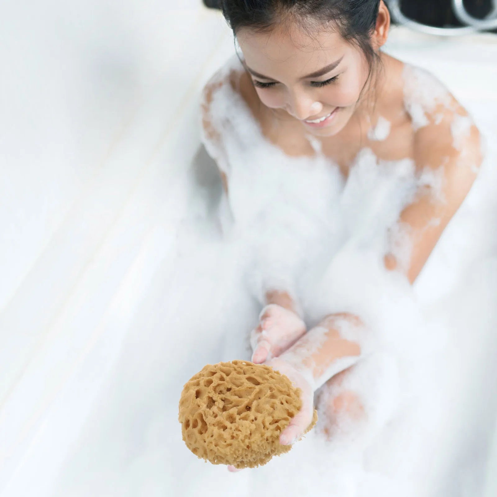 Bath Back Sponge Bathing Ball Back Scrubber Bathing Scrubber Body Cleaning Sponge Bath Scrubber for Body Sponges Bathing Shower