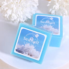 B+Hyaluronic Acid Sea Salt Deep Cleaning Handmade Soap For Cleansing And Bathing 100G Portable Travel Cleaning Soap