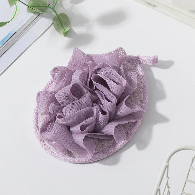 Bath Scrubber For Body Loofah Ball Shower Body Wash Ball Massage Bath Flower Towel For Body Best Body Scrub For Shower Bath Tool