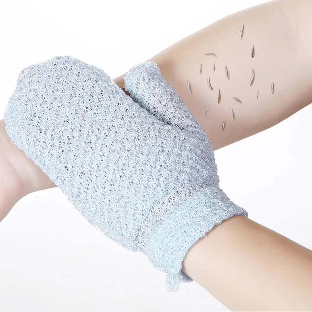 Scrub Bath Gloves Body Cleaning Washcloth Soft Brush Home Massage Exfoliating Decontaminating Sponge Lazy Bath Gloves