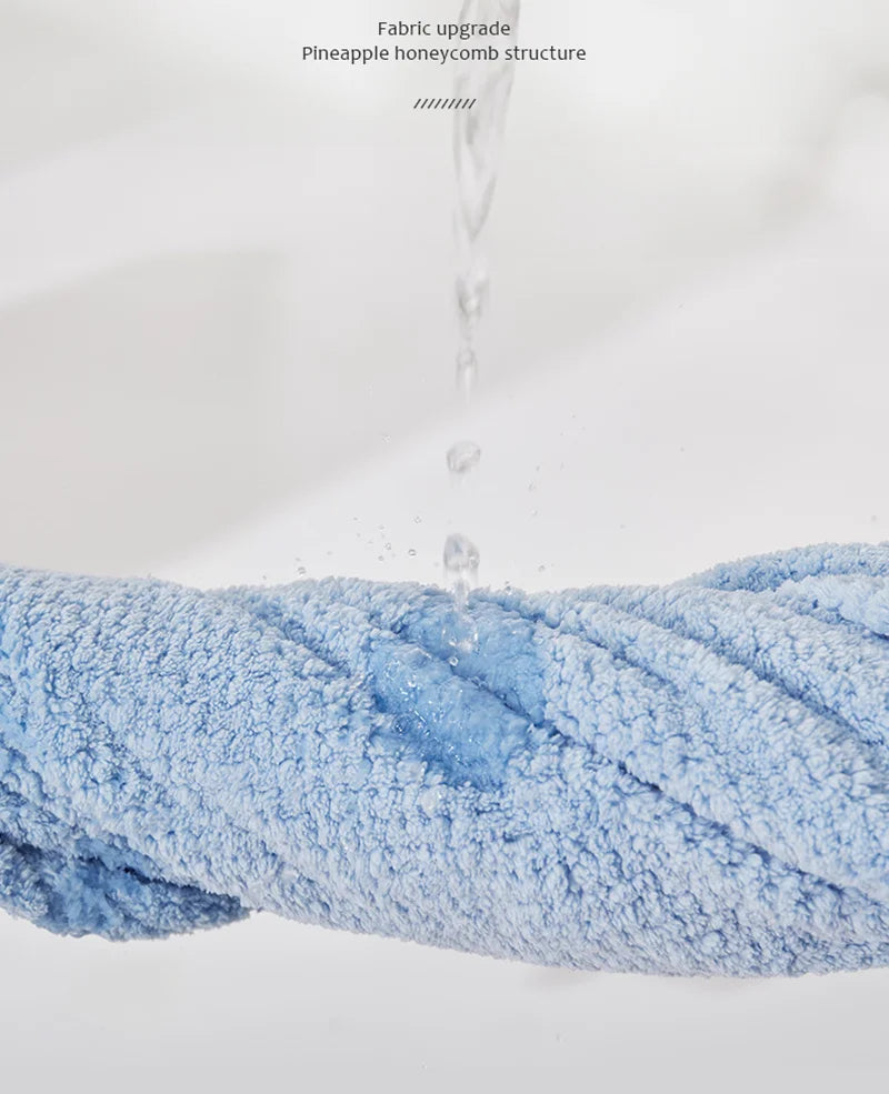 Full-Coverage Absorbent Pet Bathrobe Thick-Added Quick-Dry Microfiber Wrapping Gown for Dogs After Bathing