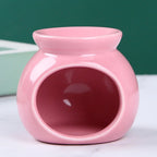 Porcelain Essential Oil Burner Scented Wax Melt Burner Mini Candle Holder Ceramic Crafts Aromatherapy Diffuser Home Decor